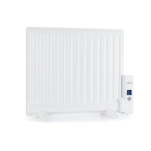 OneConcept Wallander, olejový radiátor, 600 W, termostat, olejové vyhřívání, plochý design, bílý