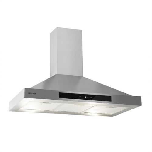 Klarstein Zelda 90, digestoř, 210 W, 3 stupně, 650 m³/h, LED, energetická třída B, ušlechtilá ocel
