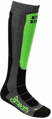 Snb ponožky Meatfly Leeway Snb Socks safety green/grey L