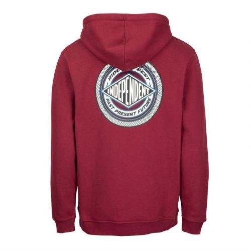 mikina INDEPENDENT - Eternal Hood Maroon (MAROON) velikost: XL