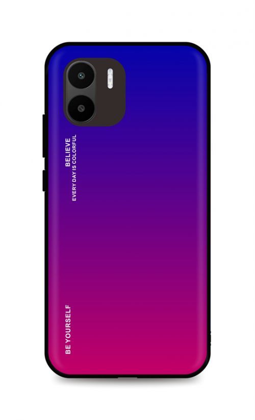 Kryt TopQ LUXURY Xiaomi Redmi A1 pevný duhový fialový 86544