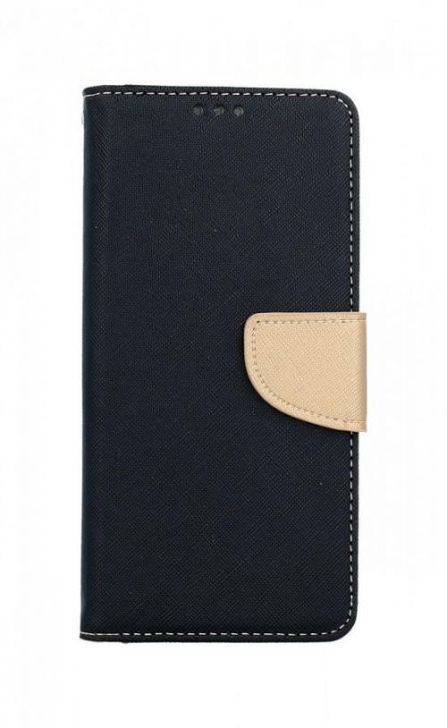 Pouzdro TopQ Xiaomi Redmi A1 knížkové černo-zlaté 86078