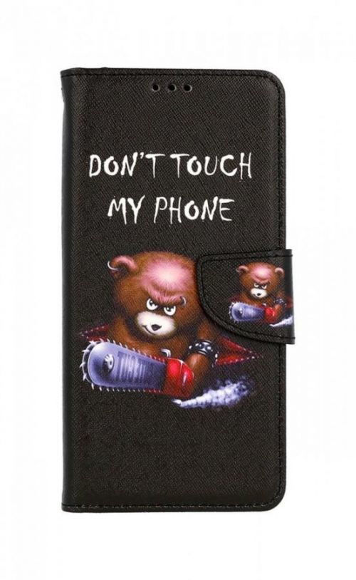 Pouzdro TopQ Xiaomi Redmi A1 knížkové Don't Touch méďa 86032