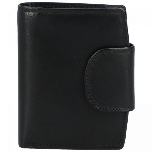 Pánská kožená peněženka černá - Tomas Grino černá