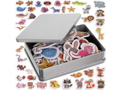 Magnetky na lednici zvířátka 42ks