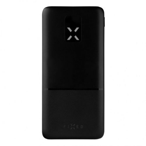 powerbanka Powerbanka Fixed Zen 10 s Lcd displejem a výstupem Pd 20W, 10 000 mAh, černá