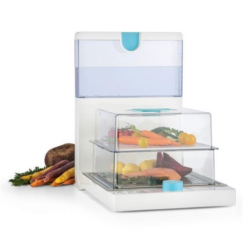 Klarstein Steam Spa, bílý, parní hrnec, 1500 W, časovač 60 min.