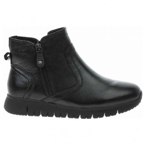 Ecco Dámské polokozačky Tamaris 8-85402-29 black nappa 22601277