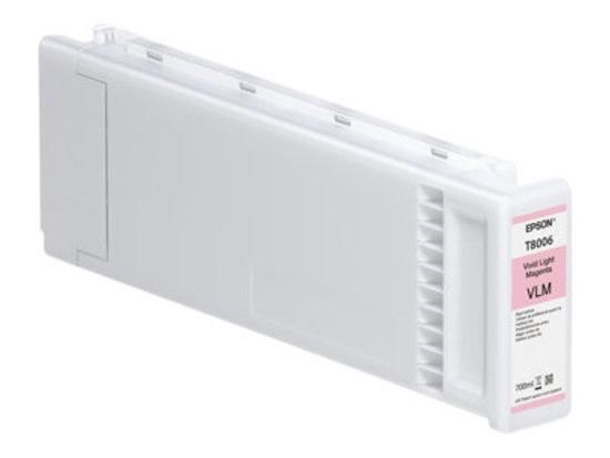 Epson T8006 - 700 ml - živá světle fialová - originální - inkoustová cartridge - pro SureColor SC-P10000, SC-P20000, SC-P20000SE, C13T800600