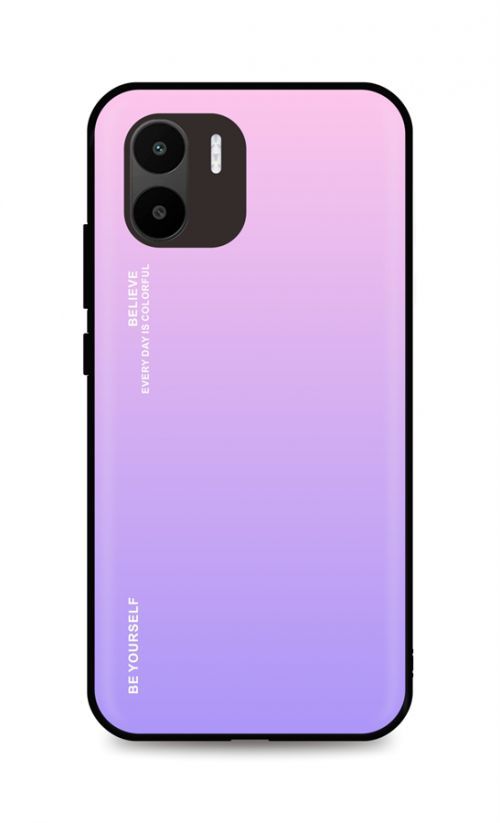 Kryt TopQ LUXURY Xiaomi Redmi A1 pevný duhový růžový 86545