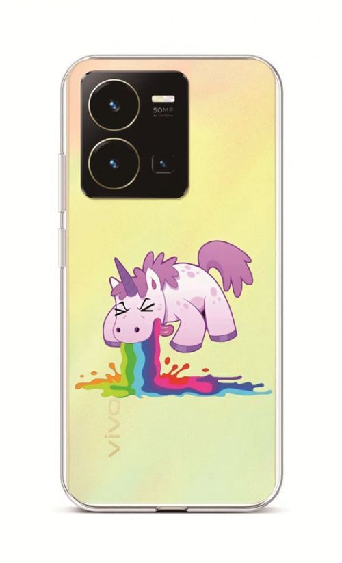 Kryt TopQ Vivo Y35 Rainbow Splash 86062