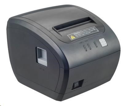 Birch CPQ5 Pokladní tiskárna s řezačkou, 300 mm/sec, RS232+USB+LAN, černá, tisk v českém jazyce, BI-CPQ5-30