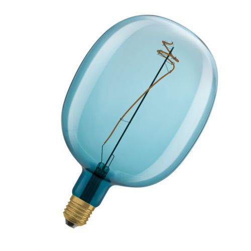 LEDVANCE Vintage 1906 BALLON BLUE DIM 10 4.5W/1600K E27 4058075761872 Čirá 4058075761872