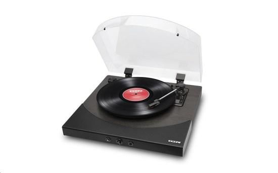 ION Premier LP Black  All-in-one gramofon