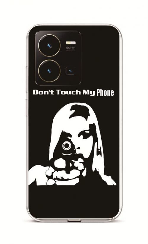 Kryt TopQ Vivo Y35 Don't Touch Gun 86065