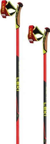 Leki HRC marathon - bright red/neonyellow/black 180