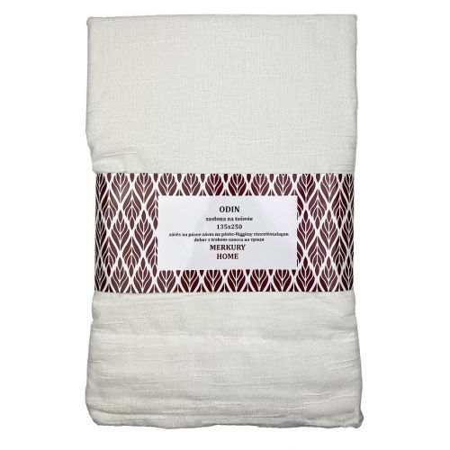 Závěs Odin na pásce 135x250 ecru