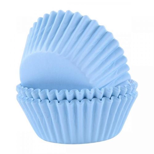 Košíčky na cupcakes, světle modrý 60ks - PME