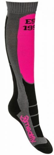 Snb ponožky Meatfly Leeway Snb Socks pink/grey M