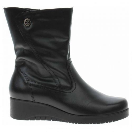 Ecco Dámské polokozačky Barton 6822 černá 22601268