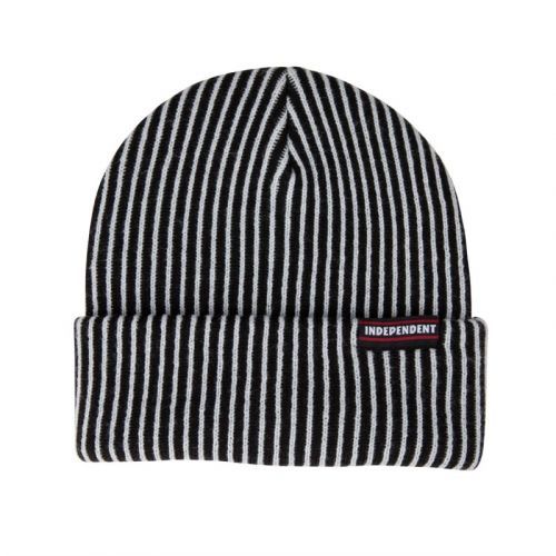 kulich INDEPENDENT - ITC Streak Label Beanie Grey/Black (GREY-BLACK)