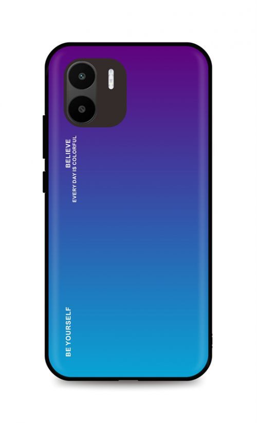 Kryt TopQ LUXURY Xiaomi Redmi A1 pevný duhový purpurový 86546