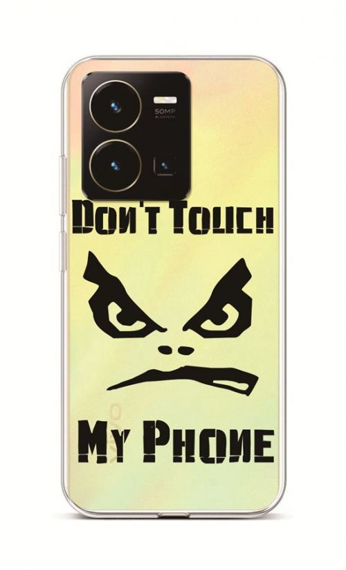 Kryt TopQ Vivo Y35 Don't Touch průhledný 86067