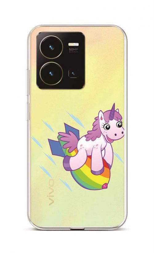 Kryt TopQ Vivo Y35 Flying Unicorn 86061