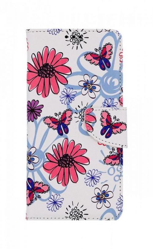 Pouzdro TopQ Xiaomi Redmi A1 knížkové Flowers 86038
