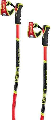 Leki WCR GS 3D - bright red/black/neonyellow 140