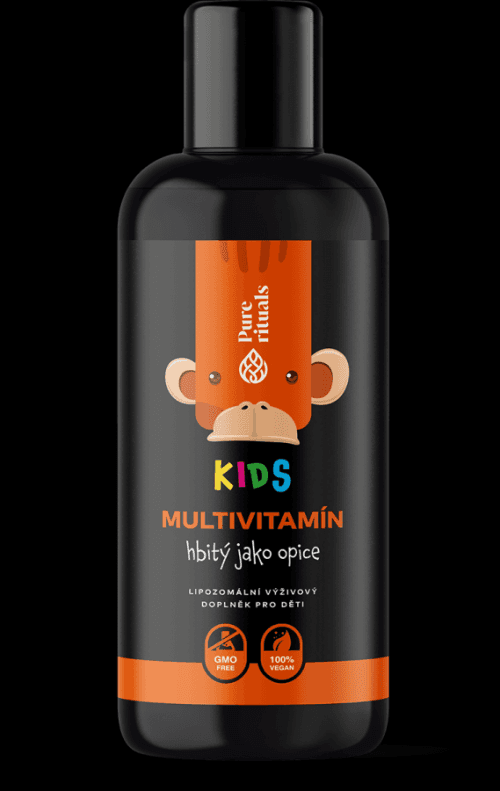 Pure rituals lipozomální Multivitamín pro děti, 200 ml