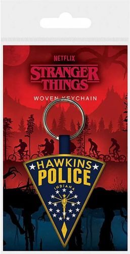 PYRAMID INTERNATIONAL Klíčenka Stranger Things - Hawkins Police