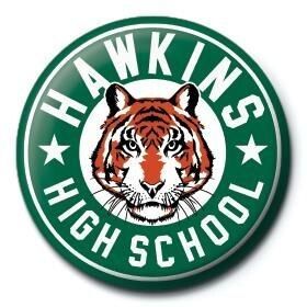 PYRAMID INTERNATIONAL Placka Stranger Things - Hawkins High School