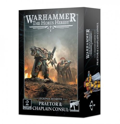 Games Workshop Horus Heresy: Legiones Astartes - Legion Cataphractii Praetor & Chaplain Consul