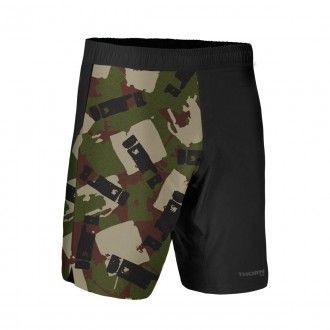 ThornFit Pánské šortky Sport Training - Camo THORN260