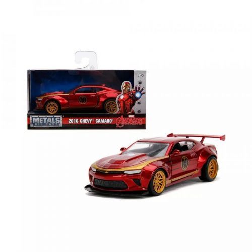 Jada Toys | Iron Man - Marvel Diecast Model 1/32 2016 Iron Man Chevrolet Camaro