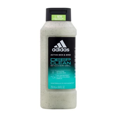 Adidas Deep Clean 250 ml sprchový gel s exfoliačním účinkem pro muže