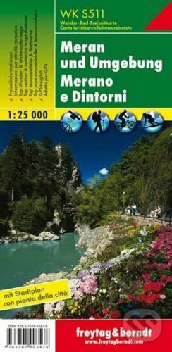 WKS 511 Meran und Umgebung 1:25 000/mapa - freytag&berndt