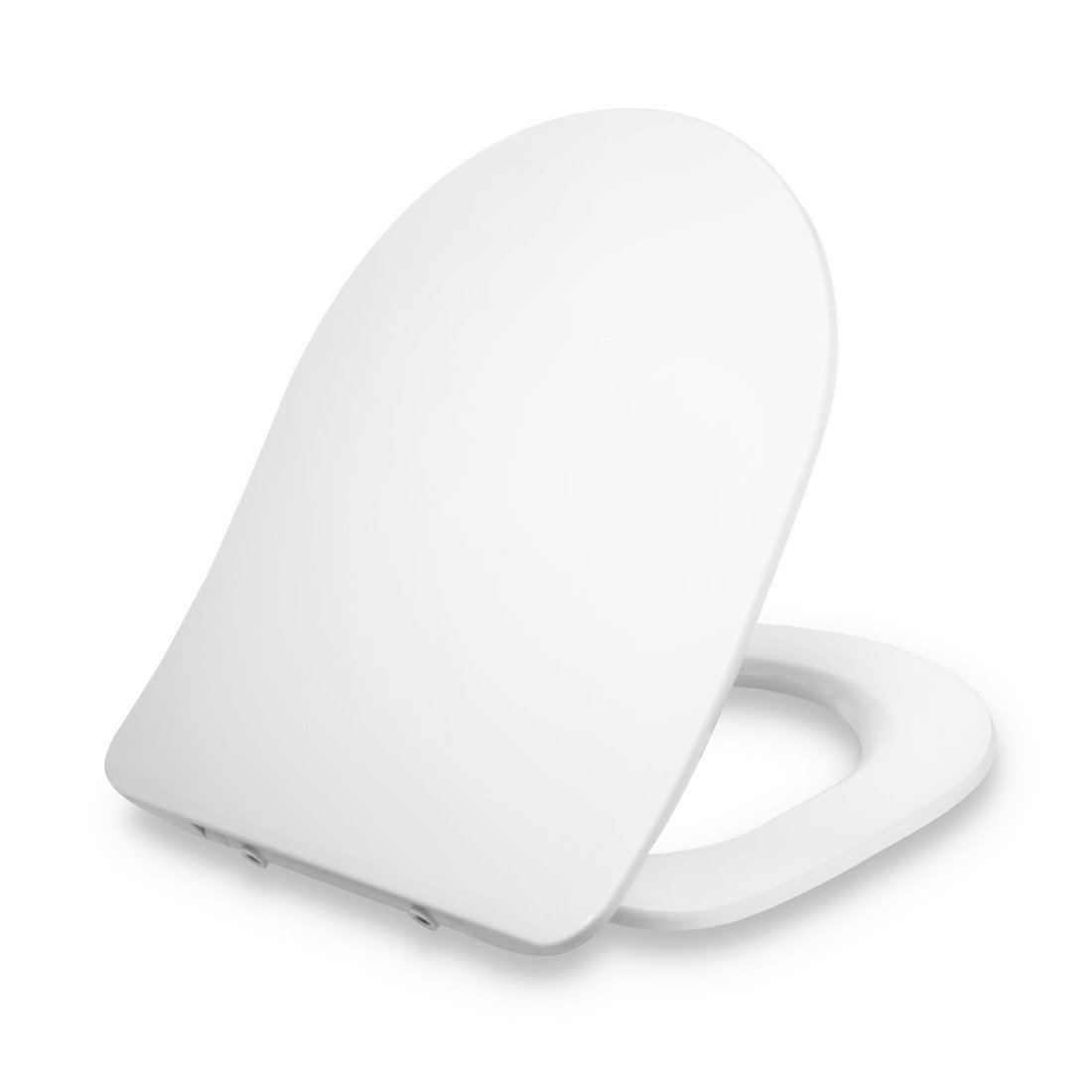Blumfeldt Aliano, deska na toaletu, D-tvar, automatické sklápění, antibakteriální, bílá