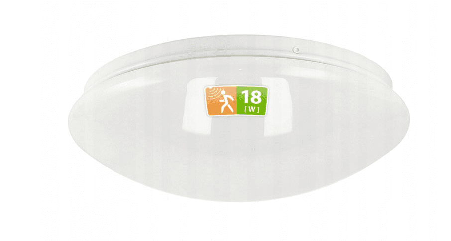 Berge LED plafond pro povrchovou montáž se senzorem pohybu - 18W