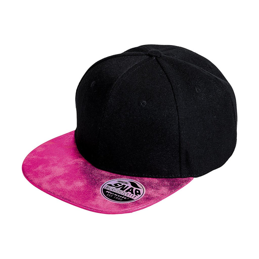 Kšiltovka Result Bronx Glitte Snapback - černá-růžová