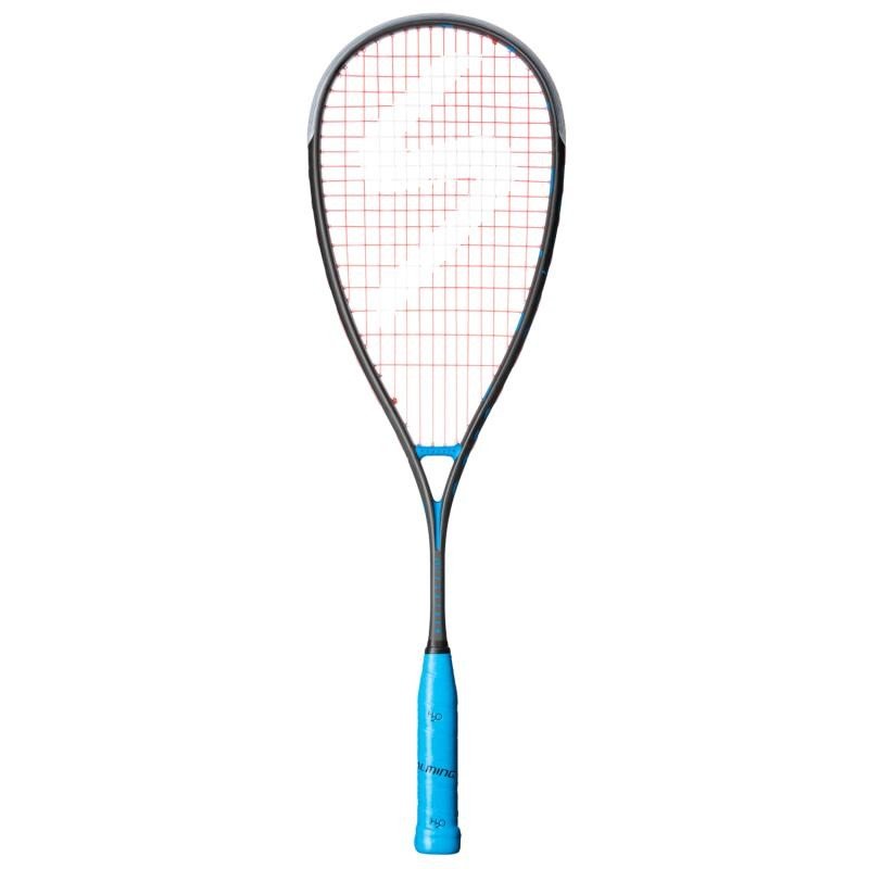 Salming Grit Feather Racket Black/Cyan