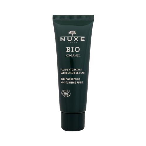 NUXE Bio Organic Skin Correcting Moisturising Fluid 50 ml korekční a hydratační fluid pro problematickou pleť pro ženy
