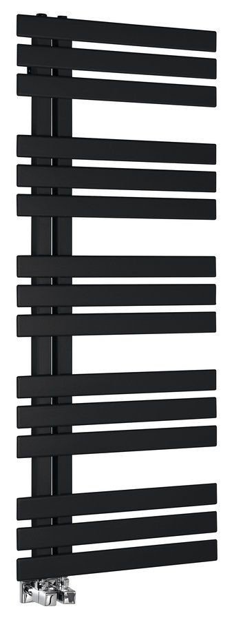 SAPHO SILVANA otopné těleso 500x1236mm, černá mat IR154B