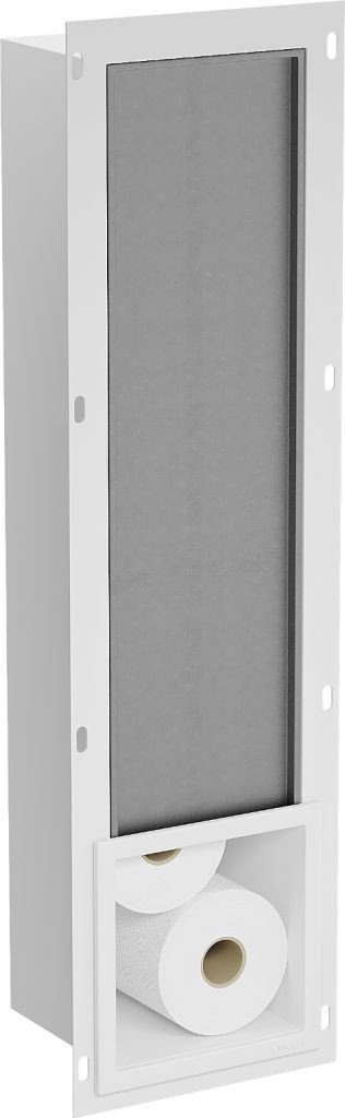 MEXEN X-Wall-B modul na toaletní papír s uložným prostorem, bílá 1925