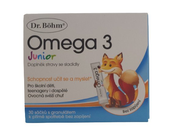Dr. Böhm Omega 3 Junior, 30 sáčků