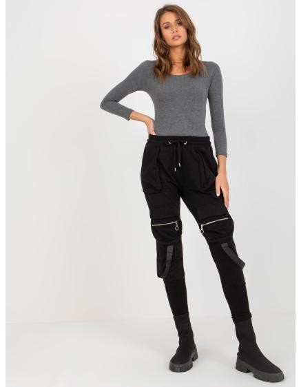 Dámské tepláky CARGO černé