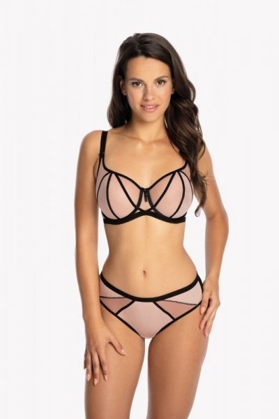 Gaia Lea 1101 Podprsenka měkká 95 C černo-růžová