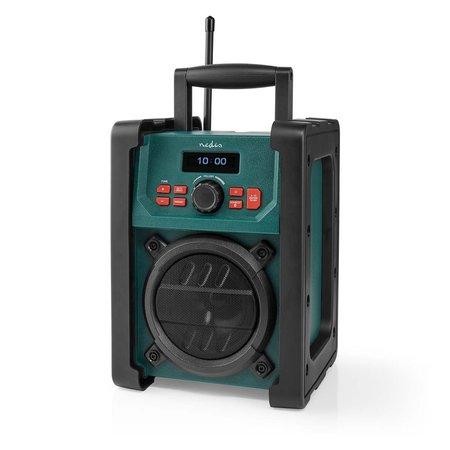 Stavební rádio NEDIS RDDB3100GN, IPX65, 15W