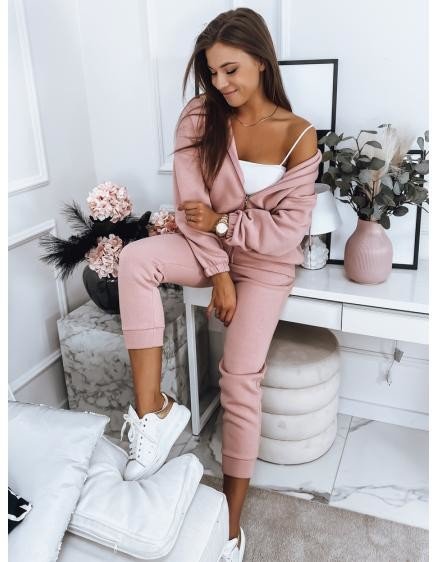 Dámská souprava tepláková AMILIA růžová